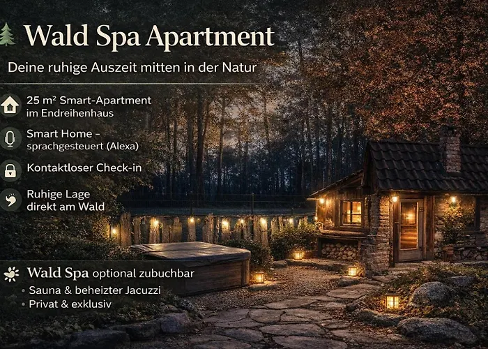 Appartamento Smart Wald Mit Opt Buchung Wald Sauna Und Jacuzzi Neustadt am Rübenberge